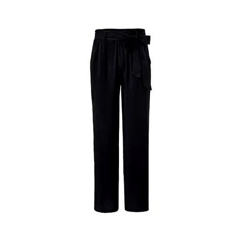 Pantalones XL Tejido Negros Mujer Tchibo-0