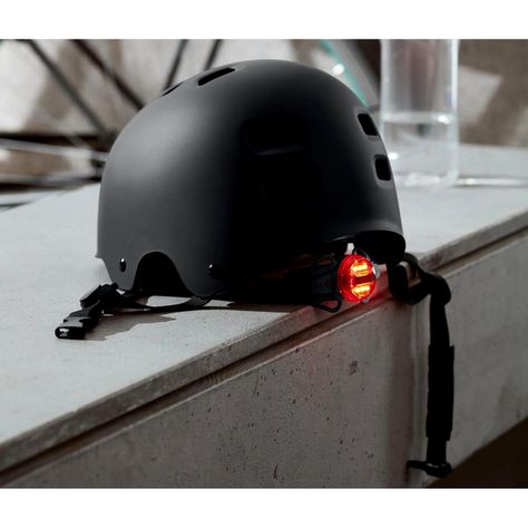 Casco De Bici Con Luz Trasera LED Tchibo-1