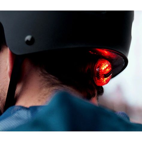 Casco De Bici Con Luz Trasera LED Tchibo-4