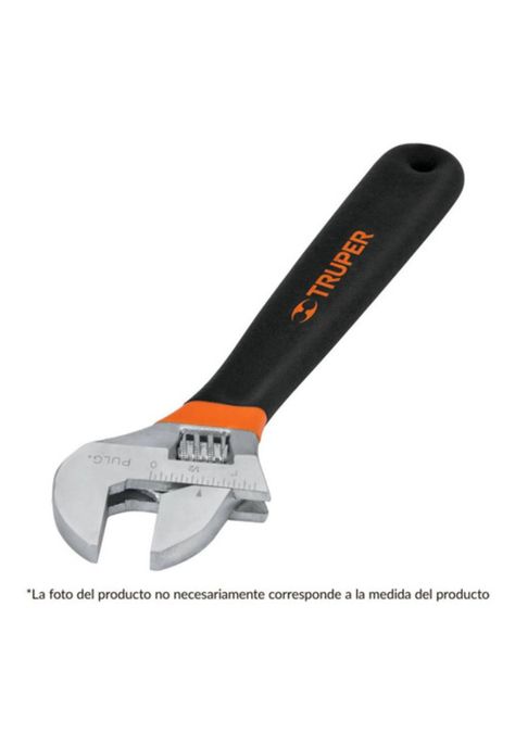 Llave Francesa Ajustable 10 Truper Pet-10x-1