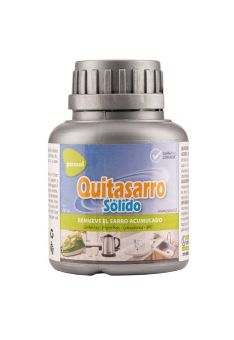 Quitasarro Solido Passol Lavaderos, Grifería , Wc 200gr-0