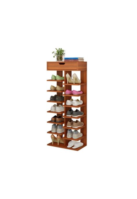 Zapatero Multifuncional 7 Niveles Mueble Organizador Zapatos-0