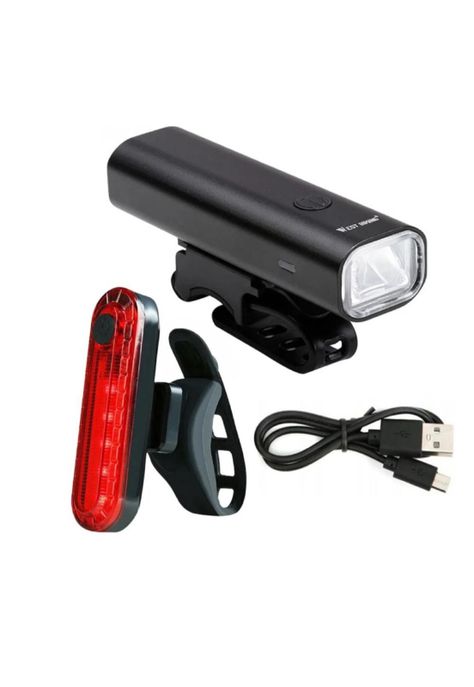 Luces Recargables para Bicicleta Delantera y Trasera Premium-0