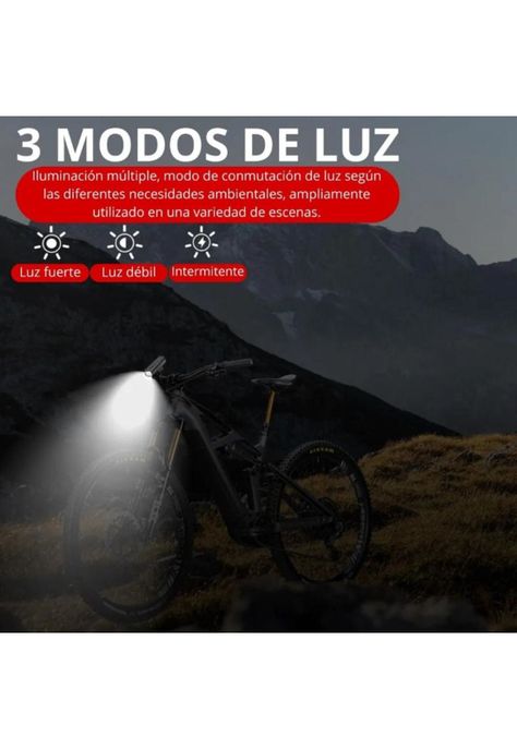 Luces Recargables para Bicicleta Delantera y Trasera Premium-3