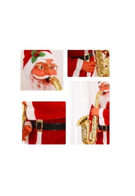 Viejo Páscuelo Saxofón 120cm Musical Sensor Infrarrojo y Voz-4