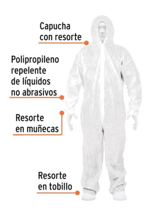 Overol Desechable Xl - Truper Overd-xl-1