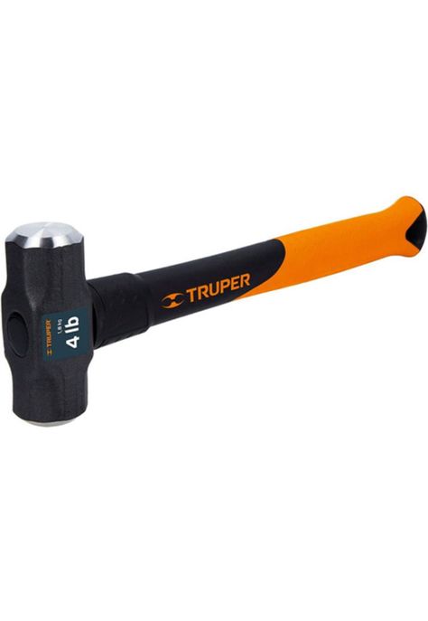 Combo Martillo 4 Lbs. Mango De Fibra Vidrio Truper-1