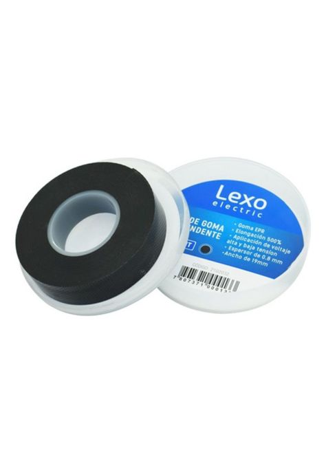 Cinta De Goma Autofundente 0.8mm 3/4 5mts Lexo Electric-1