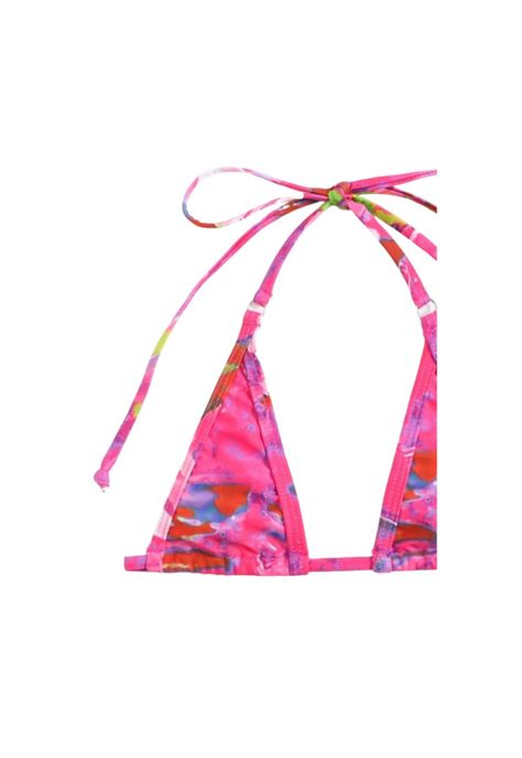 Traje Baño Bikini Micro Triángulo Con Estampado Muy Sexi-5