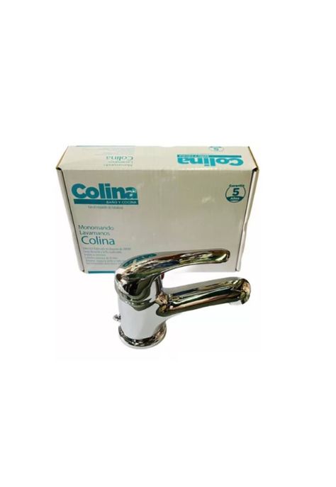 Llave Monomando Lavamanos Colina Fanaloza Garantia 5 Años -4
