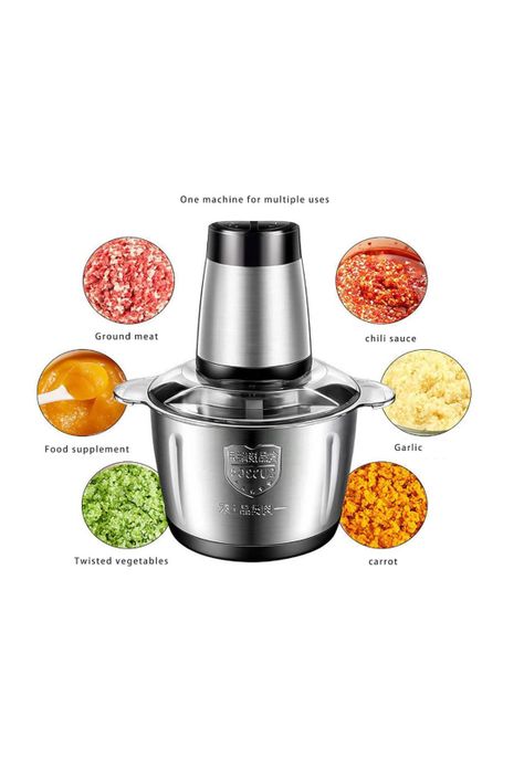Triturador picador de Alimentos Acero Inox 3litros-2