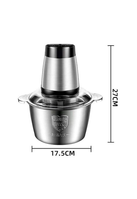 Triturador picador de Alimentos Acero Inox 3litros-3