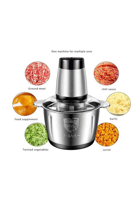 Triturador picador de Alimentos Acero Inox 3litros-5