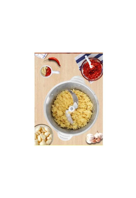 Triturador picador de Alimentos Acero Inox 3litros-6