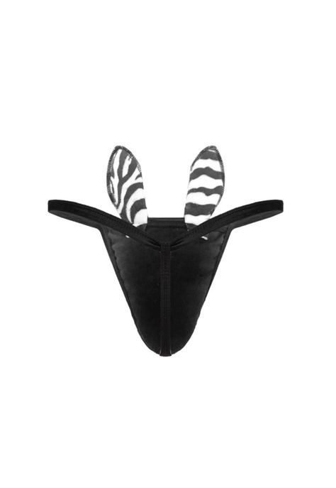 Calzoncillo de Cebra para Hombre Disfraz Tanga Erótica Sexy-5