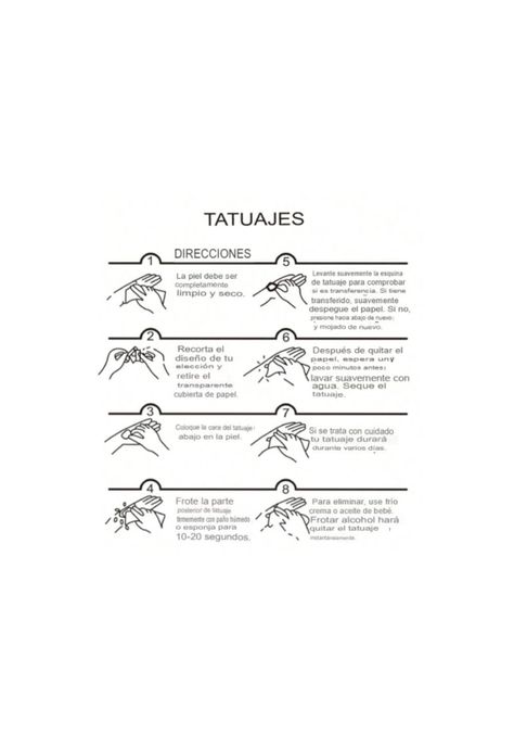 Pegatinas Tatuajes Temporales Impermeables Diseños Top  2024 (MODELO1:Diseño3)-3