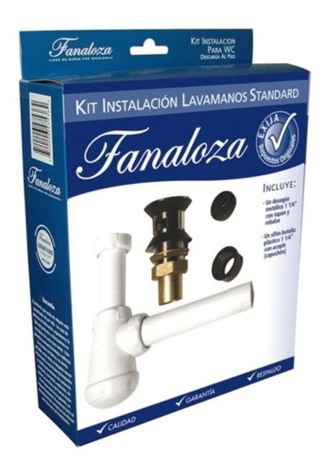 Kit De Instalacion Lavamanos Standard Fanaloza-0