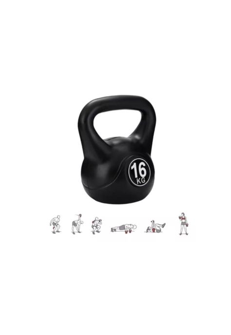 Pesa Rusa Kettlebell 16 Kg Entrenamiento Fitness CrossFit-1