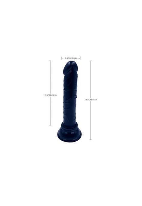 Mini Dildo Consolador Anal Jelly 14cm Largo 2,2 cm Diametro con Ventosa-3