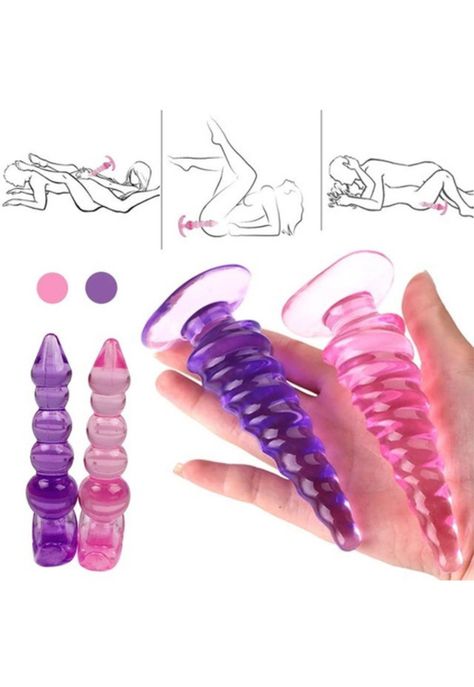 Plug Dilatador Tapon Anal Silicona Suave Jueguete Sexual-0