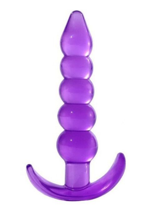 Plug Dilatador Tapon Anal Silicona Suave Jueguete Sexual-4
