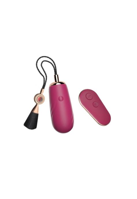 Vibrador Huevo Potente con calefacción y control remoto LiLo-0