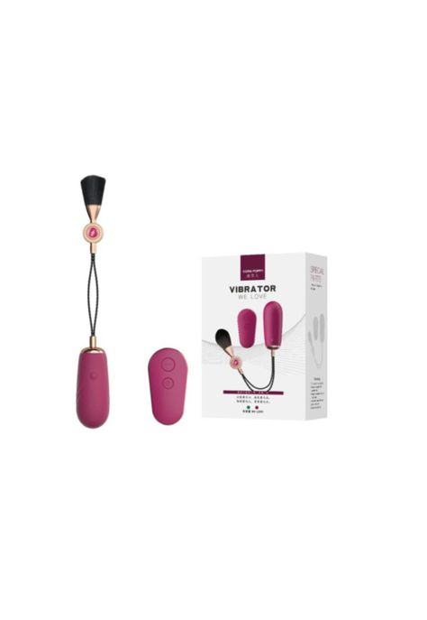 Vibrador Huevo Potente con calefacción y control remoto LiLo-1
