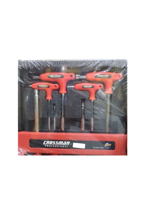 Juego Llave Allen Tipo T Crossman 7 Piezas 2.5-10mm 66799-2