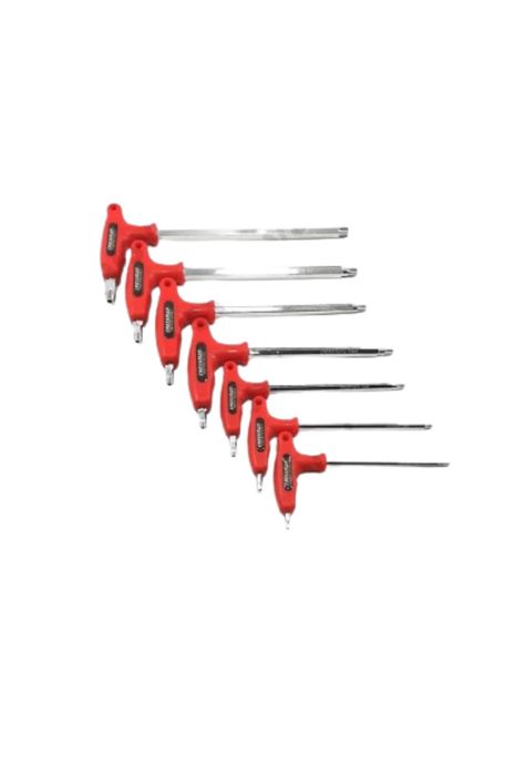 Juego Llave Allen Tipo T Crossman 7 Piezas 2.5-10mm 66799-4