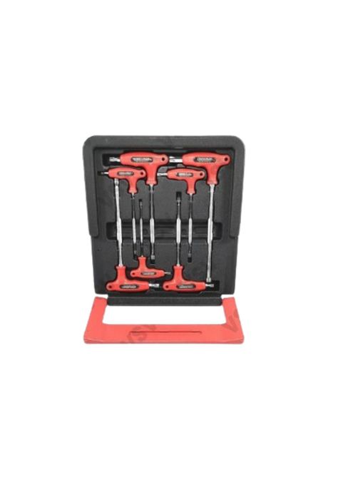 Juego Llave Allen Tipo T Crossman 7 Piezas 2.5-10mm 66799-6