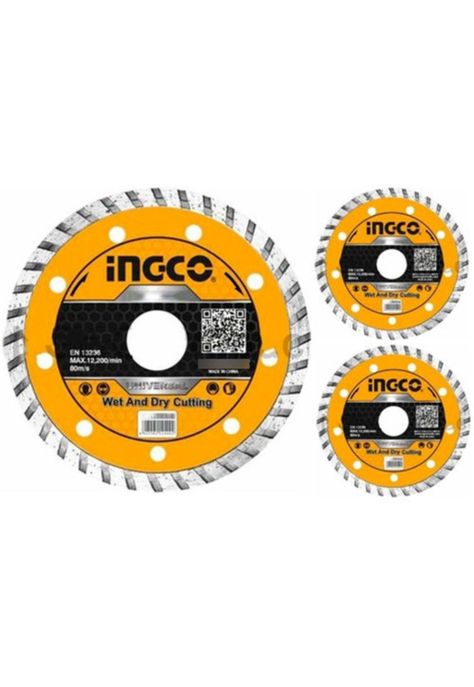 Disco Diamantado 8pcs 115mm 4 1/2 Ingco-2