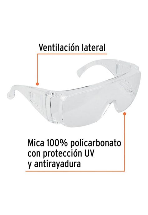 Lentes De Seguridad Transparentes, Truper Safe-1