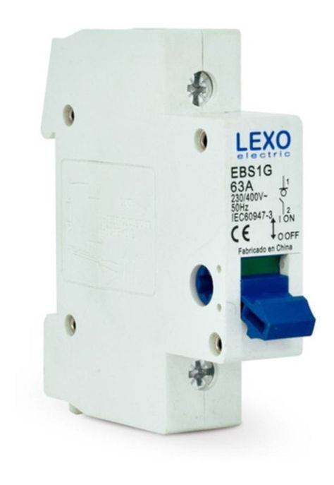Automático Lexo Ebs1g 1p 63a Certificado Sec Garantia 1 Año-0