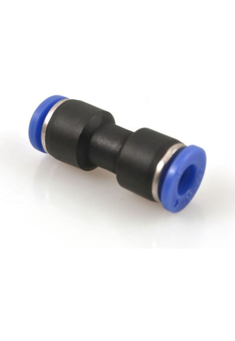 Conector Union Recto 8mm Neumatica Bloqueo Rapido 2 Vias-0