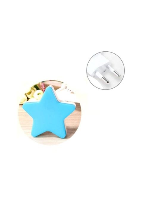 Lampara de Noche Espanta Cuco Luz Led Forma Estrella Niños-2