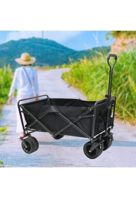 Carrito de Compras Plegable 8” - Ideal para Camping y Viajes-6