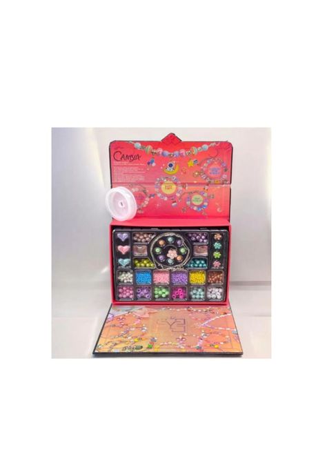Kit Para Hacer Pulseras 4 en 1 2000Pcs Cartera Niñas-1