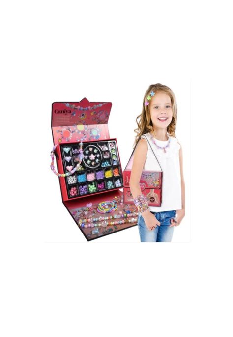 Kit Para Hacer Pulseras 4 en 1 2000Pcs Cartera Niñas-3