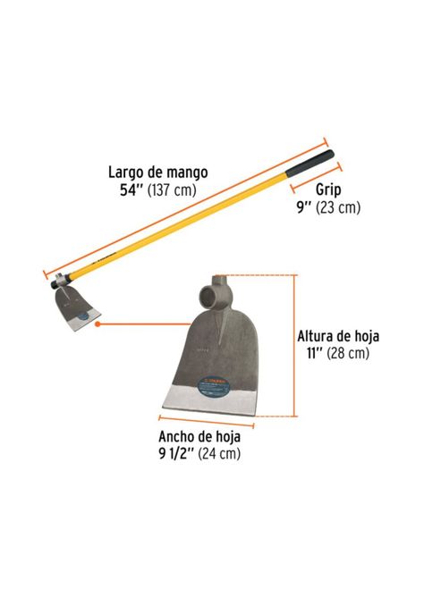 Azadon Forjado Con Mango 2lbrs Truper-2