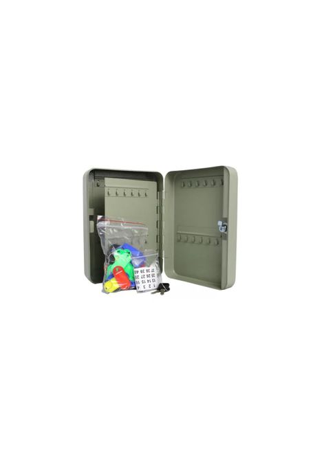 Caja de Seguridad Fuerte Metalica para Llaves 40colgadores 250x180x75mm Alemana-2