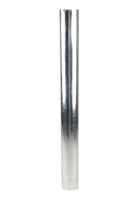 Kit Ducto Tubo Galvanizado 4 + Gorro + Anillo Fegalv-1