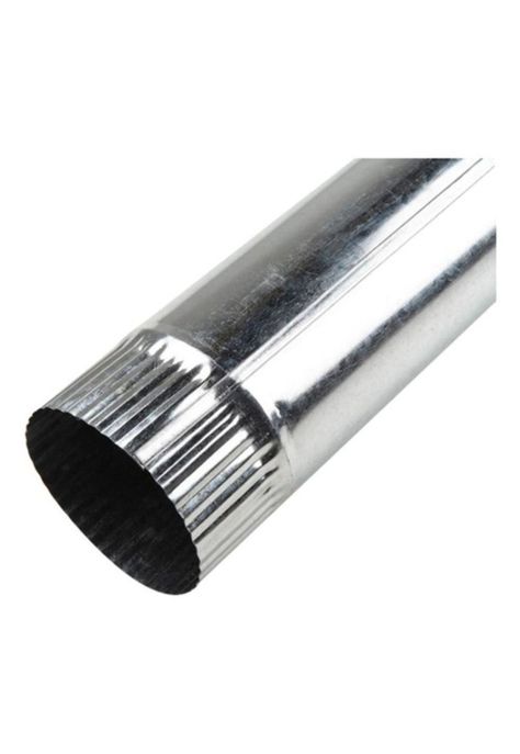 Kit Ducto Tubo Galvanizado 4 + Gorro + Anillo Fegalv-2
