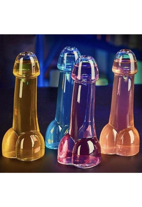 Vaso Para Coctel De Vidrio Tipo Pene Despedida De Solteros-4