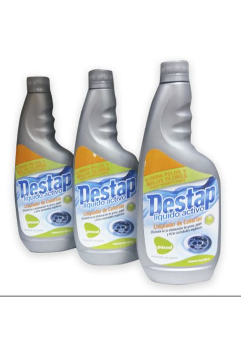 Destapador Cañerías 500ml Baños, Lavaplatos-1