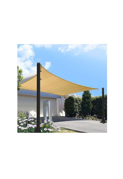 Malla Red de Parasol de Jardín Toldo Protección UV Solar 6x4-0