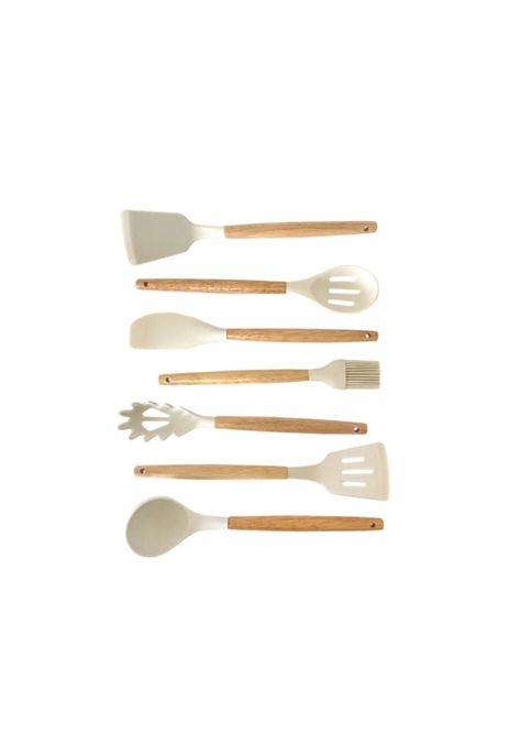 Set Juego de Utensilios Cuchillos de Cocina Silicona Hogar-3