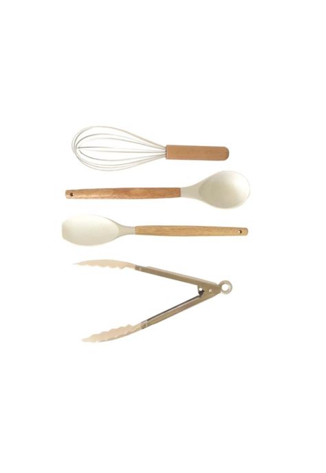 Set Juego de Utensilios Cuchillos de Cocina Silicona Hogar-4