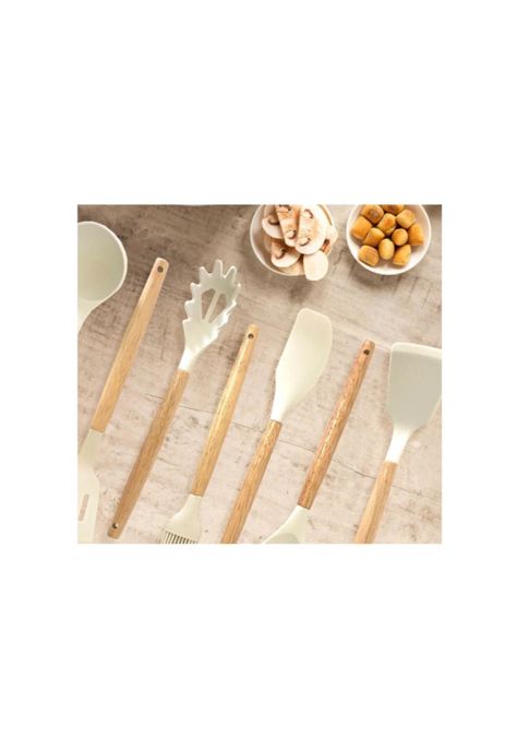 Set Juego de Utensilios Cuchillos de Cocina Silicona Hogar-5
