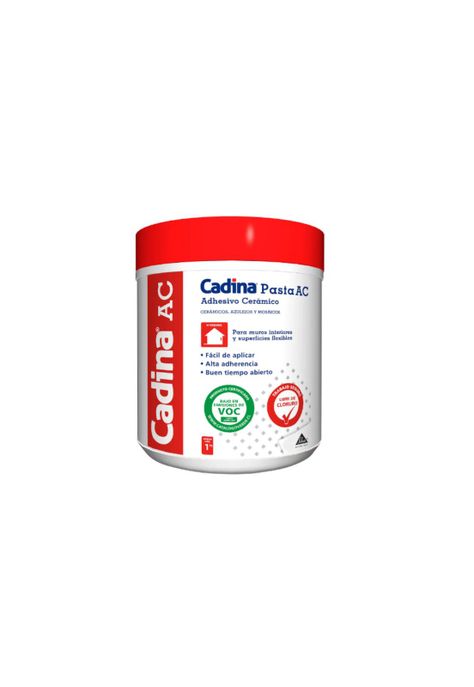 Pasta Adhesivo Para Ceramica, Azulejo Y Porcelato Cadina 1kg-0