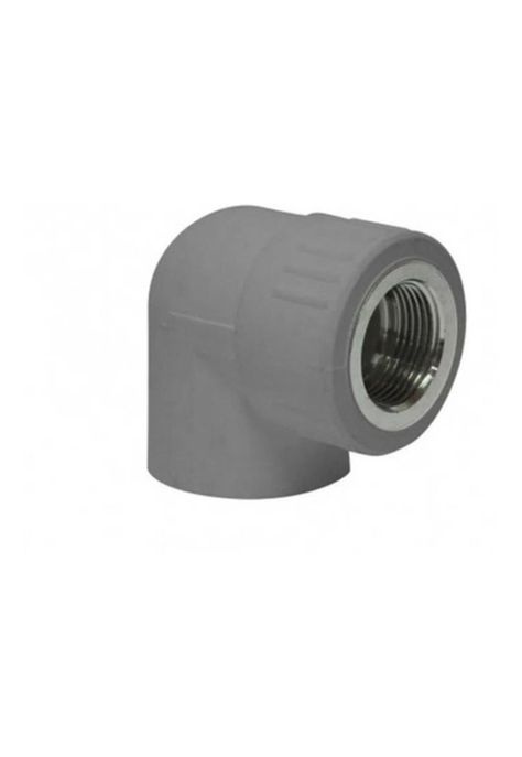 Codo Fusión Ppr 25 X 3/4 Hi/soldar Gris Metal Edr-0